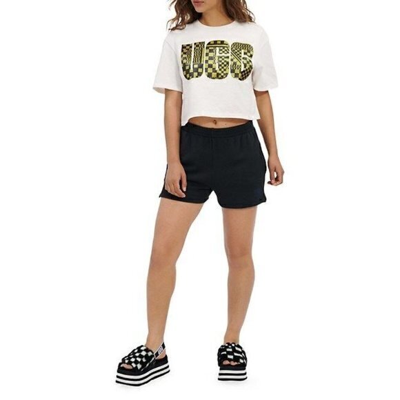 UGG Thahlia Cropped Logo‎ T-Shirt Size Large RefI013 - Picture 4 of 9